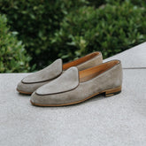 Grey Suede Loafers – Minimal Form, Maximum Comfort